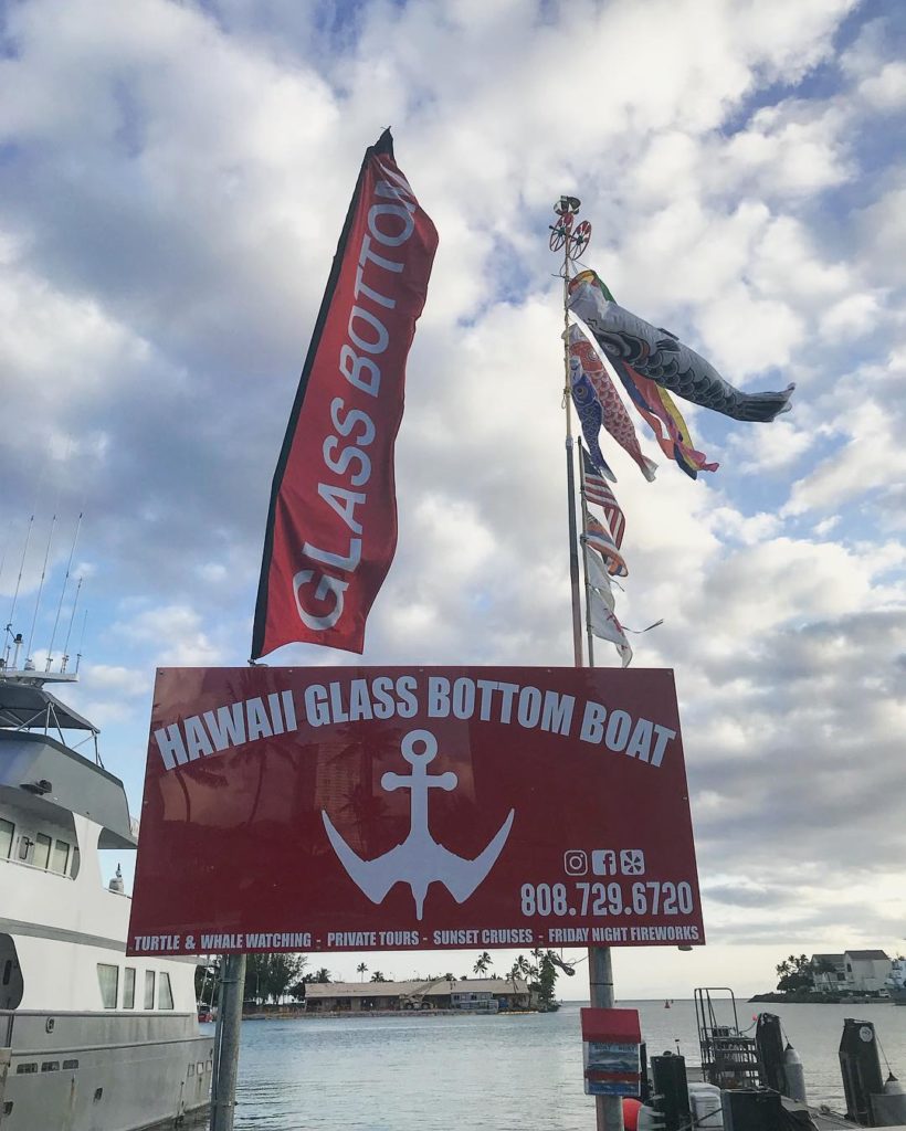 hawaii glass bottom boat