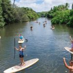 paddleboard north shore hawaii river